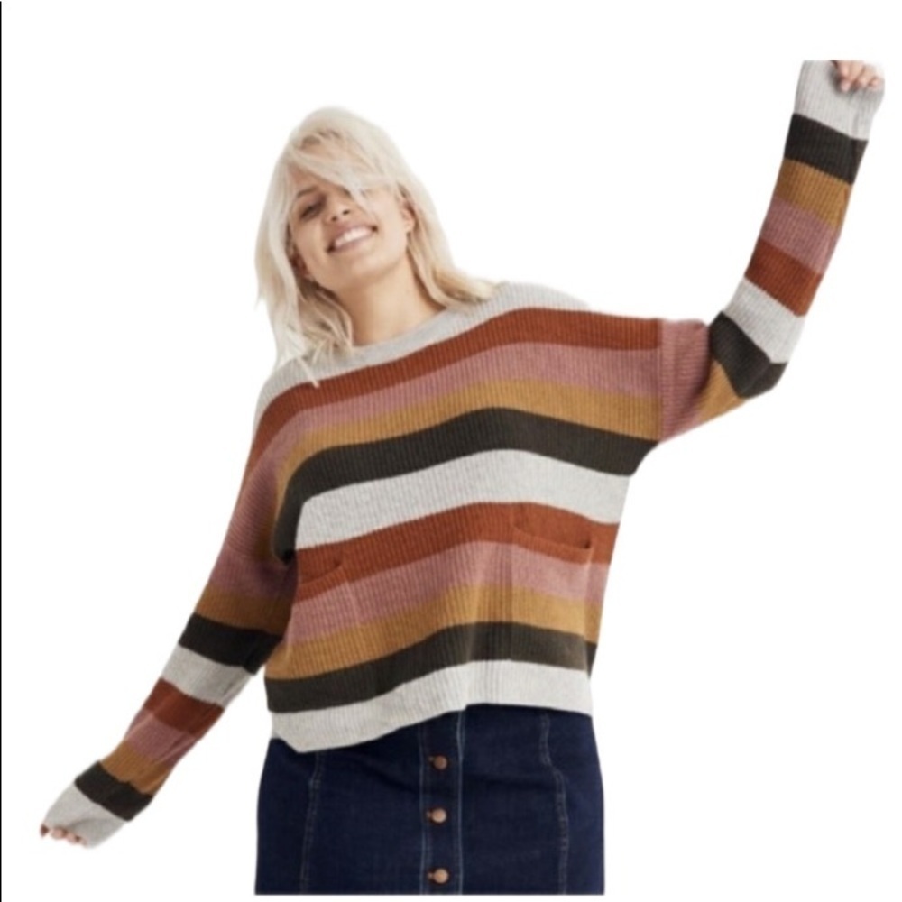 Madewell Patch Pocket Pullover Sweater Women’s Size XXS